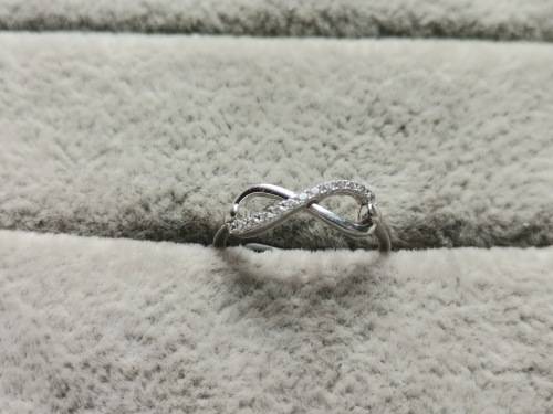 DISCOUNT!! Silver Infinity Ring