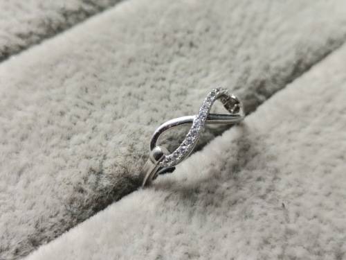 DISCOUNT!! Silver Infinity Ring