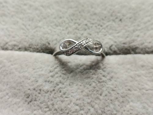 DISCOUNT!! Silver Infinity Ring