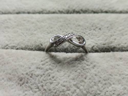 DISCOUNT!! Silver Infinity Ring