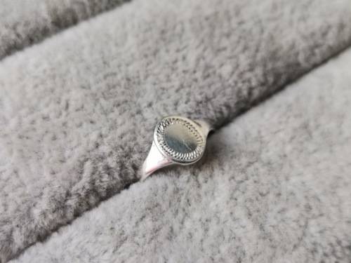 Silver Signet Ring