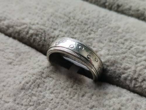 DISCOUNT!! Patterned Silver Ring