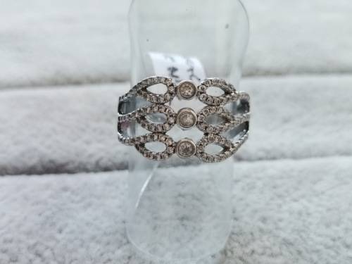 Detailed Silver Ring