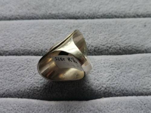 Silver Onyx Ring