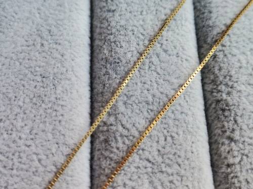9ct Gold Box Chain