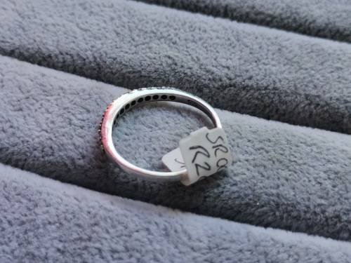 Silver Half Eternity Ring