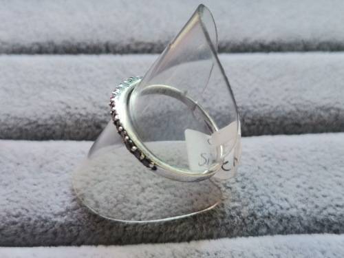 Silver Half Eternity Ring