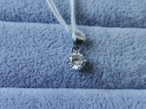Dainty Silver Pendant