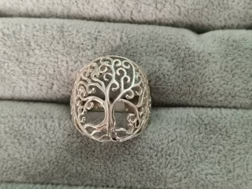 Silver Tree of Life Ring