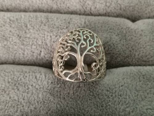 Silver Tree of Life Ring