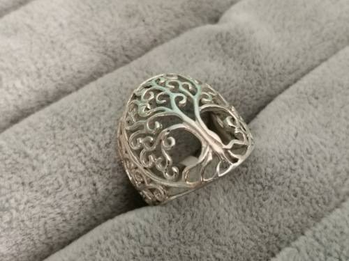 Silver Tree of Life Ring