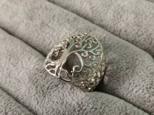 Silver Tree of Life Ring