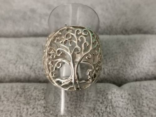 Silver Tree of Life Ring