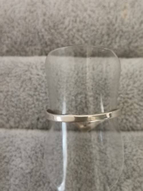 Silver Wishbone Ring