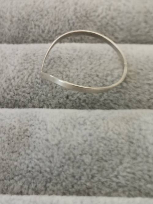 Silver Wishbone Ring