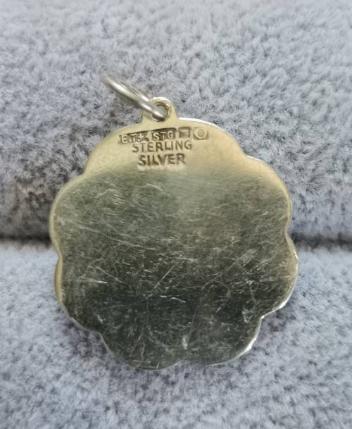Silver St. Christopher Pendant