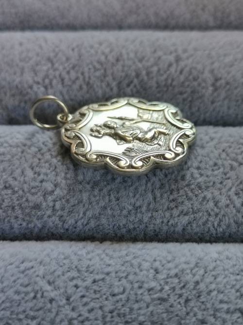 Silver St. Christopher Pendant