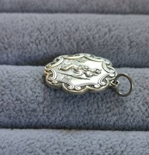 Silver St. Christopher Pendant
