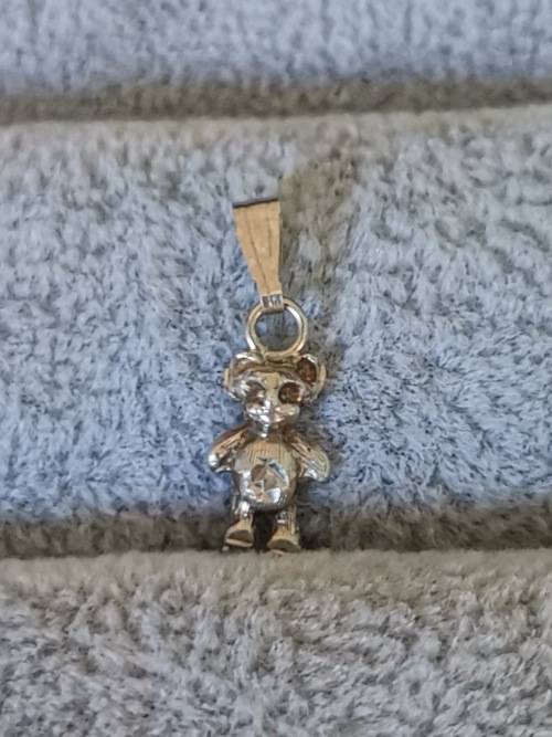 Silver Bear Pendant