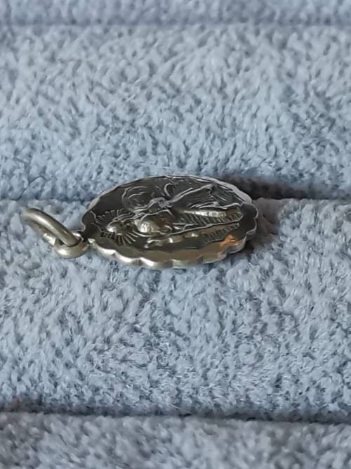 Silver Travel St. Christopher Pendant