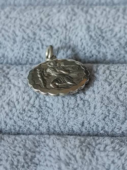 Silver Travel St. Christopher Pendant