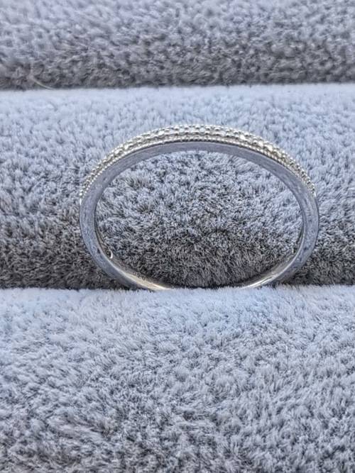 DISCOUNT!!! Silver Half Eternity Ring