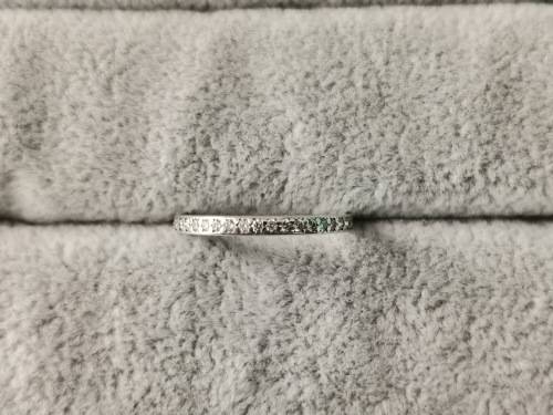 9ct Gold Half Eternity Diamond Ring