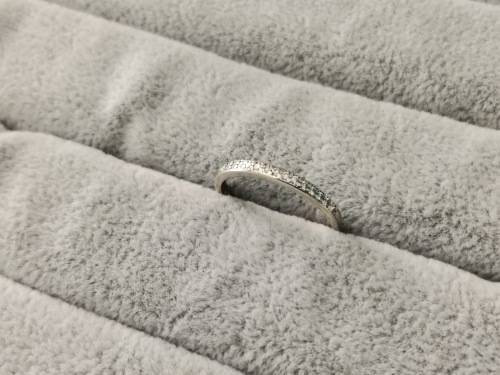9ct Gold Half Eternity Diamond Ring