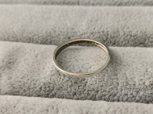 9ct Gold Half Eternity Diamond Ring