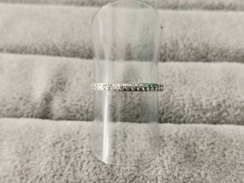 9ct Gold Half Eternity Diamond Ring