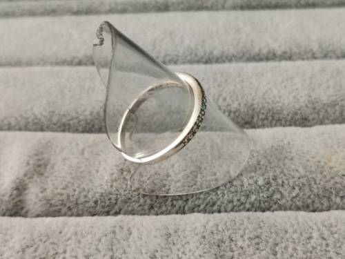 9ct Gold Half Eternity Diamond Ring