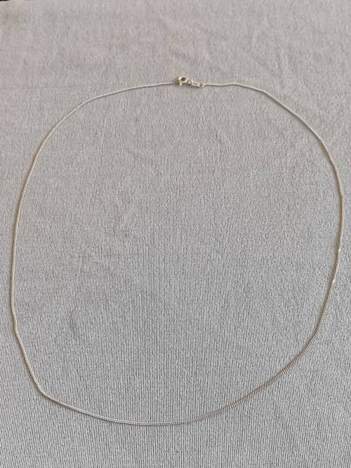 Thin Silver Chain