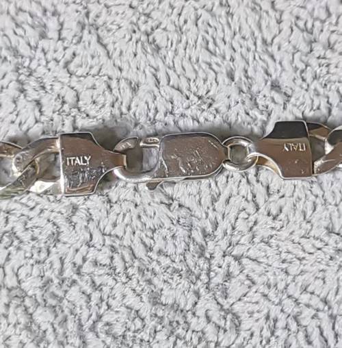 DISCOUNT!!! Big Silver Figaro Chain