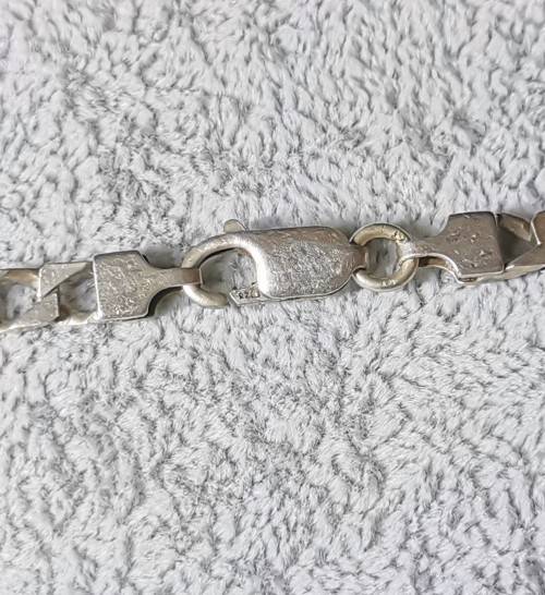 Silver Curb Chain