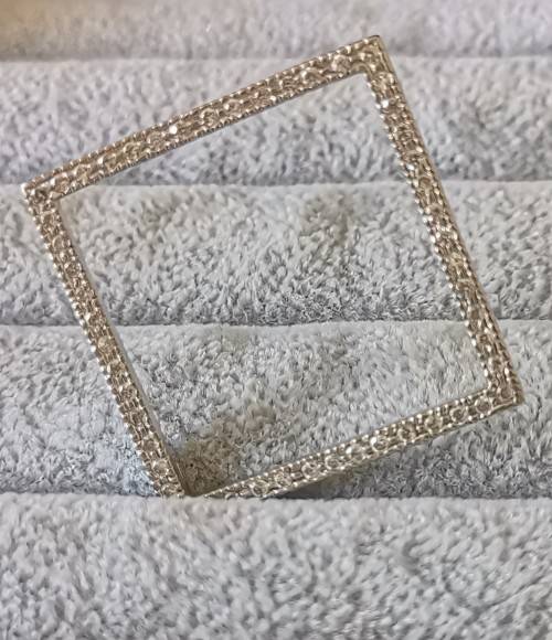 Silver Square Pendant