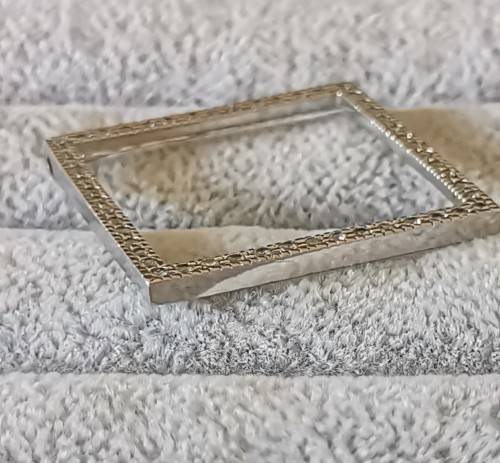 Silver Square Pendant