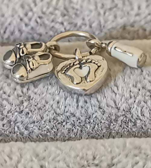 DISCOUNT!!! Silver Baby Pandora Charm