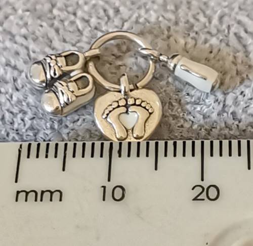 DISCOUNT!!! Silver Baby Pandora Charm