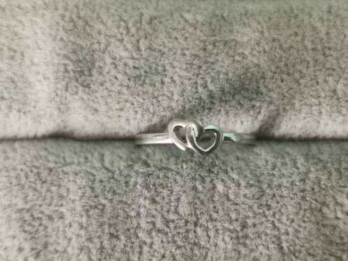 *R1 Auction* Silver Heart Ring