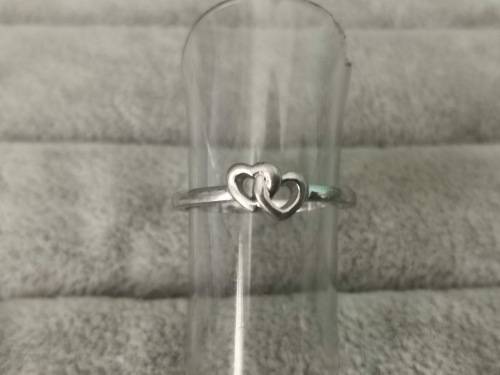 *R1 Auction* Silver Heart Ring