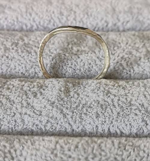 Curved Silver Ring