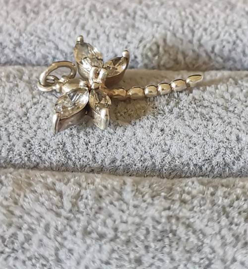 DISCOUNT!!! Silver Dragonfly Pendant
