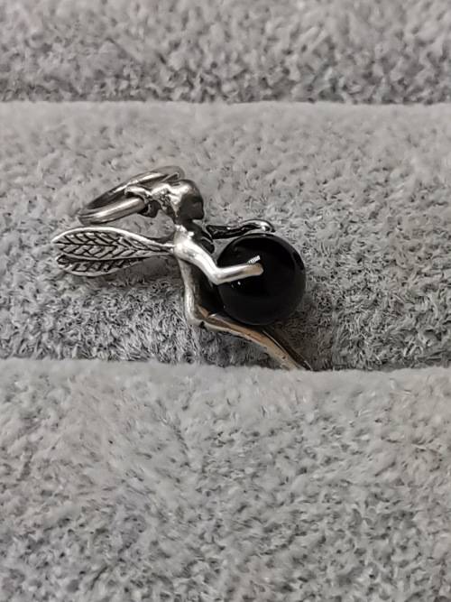 Silver Fairy Pendant