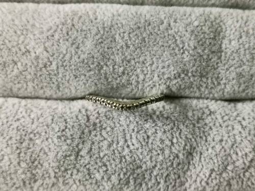 Curved 9ct Gold Ring