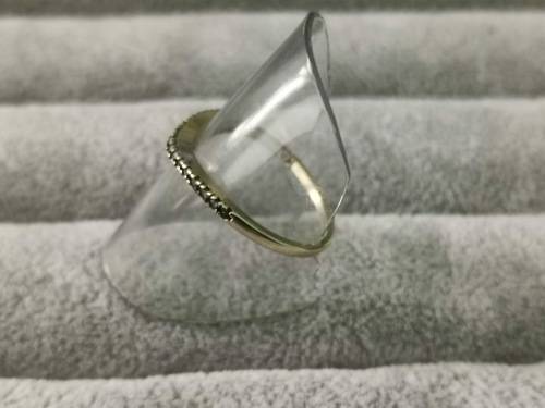 Curved 9ct Gold Ring