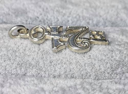 Silver 21 Key Pendant