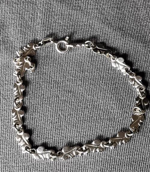 Silver Squirrel Bracelet