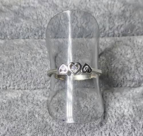 *R1 Auction* Silver Heart Ring