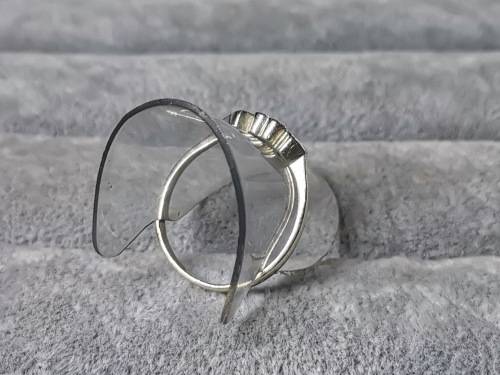 *R1 Auction* Silver Heart Ring