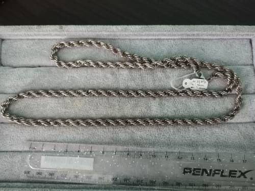 Sterling Silver Rope Chain